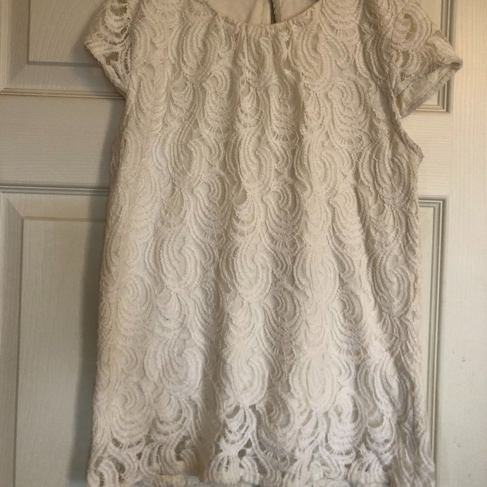 Anthropologie Lace top